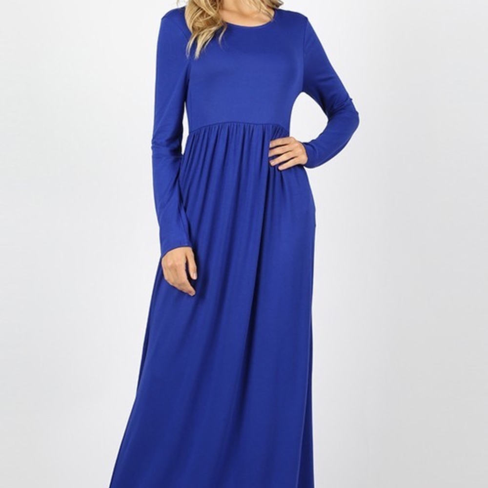 BLUE Staple Maxi Dress